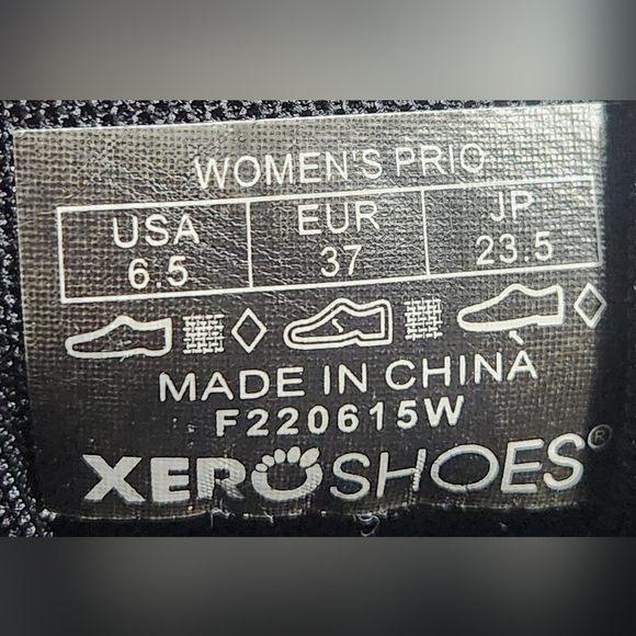Xero Prio Original Barefoot Cross Trainer Shoes Women's Size 6.5 - Picture 9 of 9